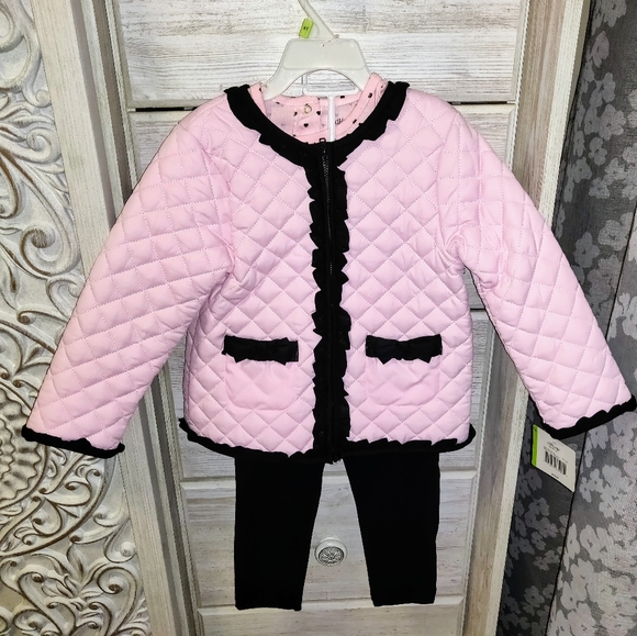 Little Me Other - Little Me Jacket, T-shirt and Pants Trio